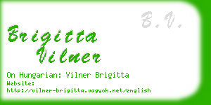 brigitta vilner business card